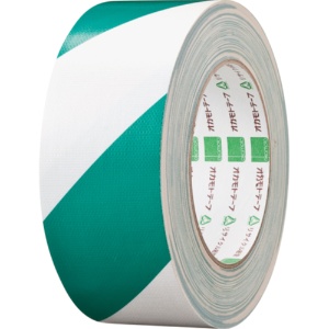 オカモト　布テープ　トラ　５０ｍｍ×２５ｍ　緑／白　Ｎｏ.１１１　１巻1