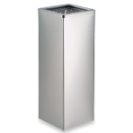 テラモト　ステン角型灰皿　ＧＰＸ－２８Ａ　２．１Ｌ　ＳＳ－９５５－０１０－０　１台