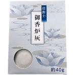 マルエス　珪藻土　御香炉灰　４０ｇ　１箱