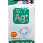 豊田化工　デオドライ　衣装ケース用除湿シートＡｇ＋　１パック（２枚）