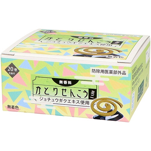 東洋除虫菊　かとりせんこうミニ　無香料　１箱（２０巻）1
