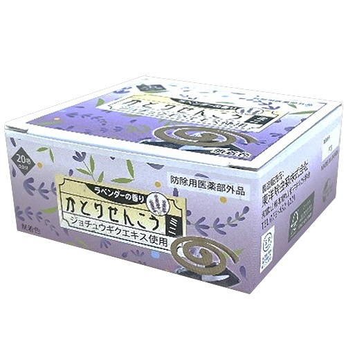 東洋除虫菊　かとりせんこうミニ　ラベンダーの香り　１箱（２０巻）1