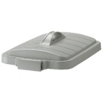 リス　ＷＯＲＫ＆ＷＯＲＫ　バイオペール　角型　４５Ｄ　４７Ｌ　フタ　グレー　ＤＳ－９８６－７７１－０　１個
