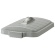 リス　ＷＯＲＫ＆ＷＯＲＫ　バイオペール　角型　４５Ｄ　４７Ｌ　フタ　グレー　ＤＳ－９８６－７７１－０　１個1