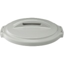リス　ＷＯＲＫ＆ＷＯＲＫ　バイオペール　丸型　４５Ｌ　フタ　グレー　ＤＳ－９８６－７７７－０　１個