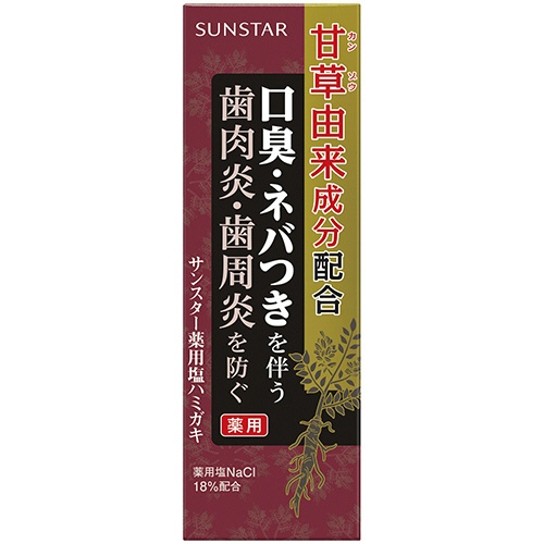 サンスター　薬用塩ハミガキ　８５ｇ　１本1