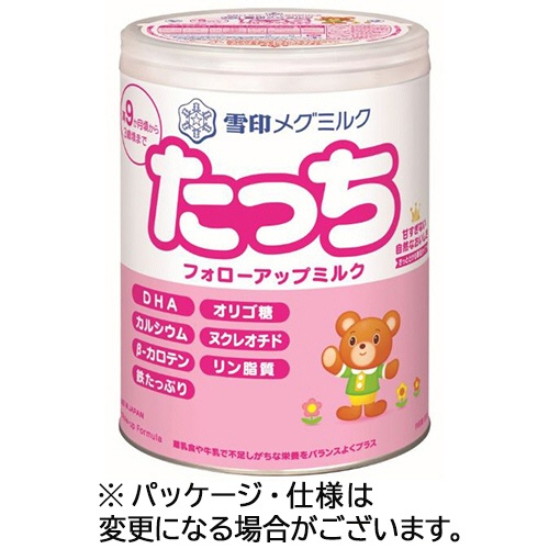 雪印ビーンスターク　乳児用ミルク　雪印メグミルクたっち　大缶　８３０ｇ　１缶1