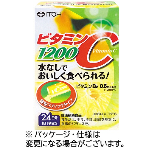 井藤漢方製薬　ビタミンＣ１２００　２４日分　１個（２４袋）1