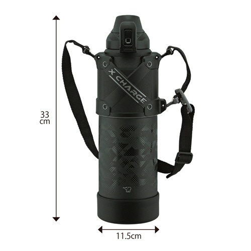象印　ステンレスクールボトル（保冷専用）　１．５Ｌ　ブラック　ＳＤ－ＨＢ１５－ＢＡ　１本2