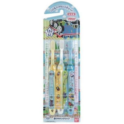 バンダイ　こどもハブラシセット　きかんしゃトーマス　ふつう　１パック（３本）1