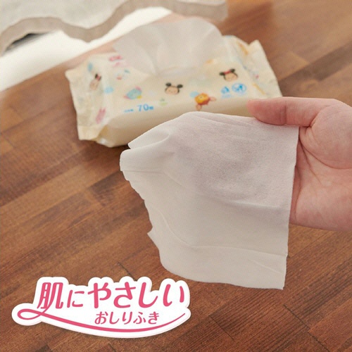 大王製紙　グーン　肌にやさしいおしりふき　１パック（７００枚：７０枚×１０個）2