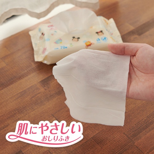 大王製紙　グーン　肌にやさしいおしりふき　１箱（８４０枚：７０枚×１２個）2