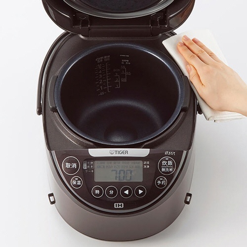 タイガー魔法瓶　ＩＨジャー炊飯器＜炊きたて＞　５．５合炊き　ブラウン　ＪＰＷ－Ｄ１００Ｔ　１台5