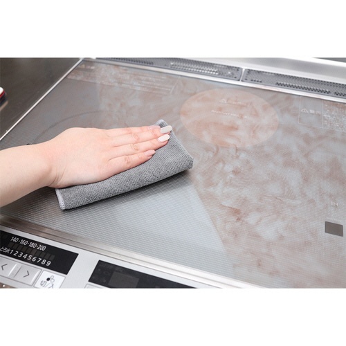 サンベルム　ビストロ先生　油残さずキレイふきん　約２０×３０ｃｍ　Ｋ７３５１１　１パック（２枚）4