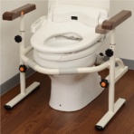 パナソニック　エイジフリー　洋式トイレ用スライド手すり（ステンレス）　ＰＮ－Ｌ５３００１　１台
