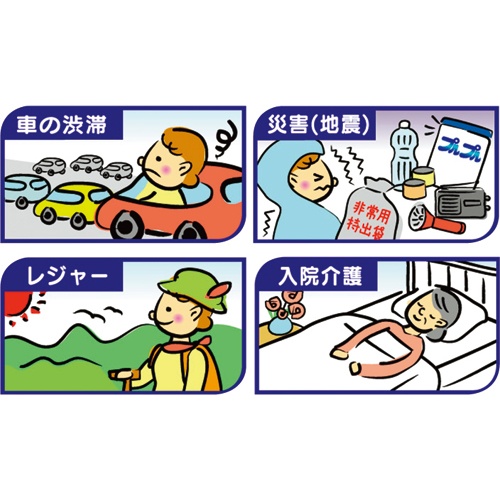 ケンユー　携帯ミニトイレ　プルプル　１８ＡＰ－２０　１パック（１８個）3
