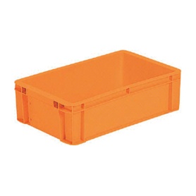三甲　ボックス型コンテナ　容量１０．９Ｌ　オレンジ　ＳＫ－１２－２－ＯＲ　１個