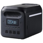 エレコム ポータブル電源 1200P 1229Wh AC出力1500W ブラック DE-PS1200PBK 1台