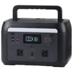 エレコム ポータブル電源 500P 512Wh AC出力600W ブラック DE-PS500PBK 1台