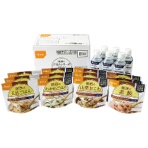 尾西食品　尾西のごはんシリーズＢＷ（和風メニュー）　４種類　５年保存水付　ＳＥＸ１２ＢＷ　１ケース（１２食：各３食）