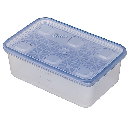 旭化成ホームプロダクツ　業務用ジップロック　コンテナー　長方形　１９００ｍＬ　１パック（１０個）1