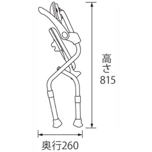 幸和製作所　テイコブ　Ｕ型シャワーチェア　背付・肘付　ＳＣＵ０１　１台3