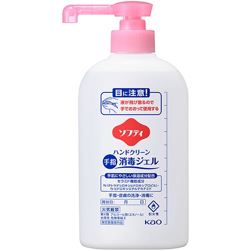 花王　ソフティ　ハンドクリーン手指消毒ジェル　４００ｍＬ　１本1
