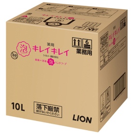 ライオン　キレイキレイ　薬用　泡ハンドソープ　シトラスフルーティの香り　業務用　１０Ｌ　１箱