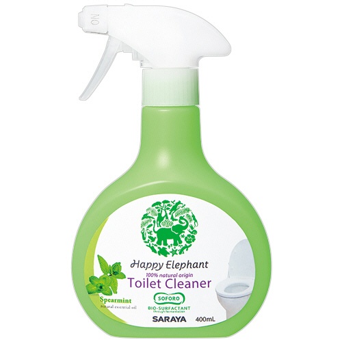 サラヤ　ハッピーエレファント　トイレクリーナー　本体　４００ｍＬ　１本1