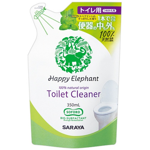 サラヤ　ハッピーエレファント　トイレクリーナー　詰替用　３５０ｍＬ　１個1