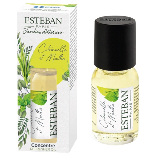 エステバン　インテリアガーデン　ナチュール　リフレッシャーオイル　レモングラス＆ミント　１５ｍＬ　１本1