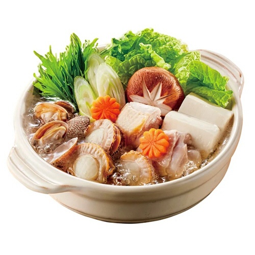 マルトモ　だし小鍋　帆立はまぐり塩鍋つゆ　３００ｇ（１５０ｇ×２袋）　１パック5