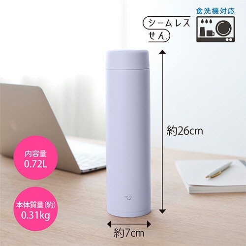 象印　ステンレスマグ　０．７２Ｌ　ディープターコイズ　ＳＭ－ＧＳ７２－ＧＭ　１本8