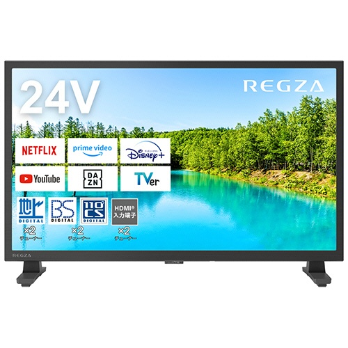 東芝　ＲＥＧＺＡ　ハイビジョン液晶テレビ　２４Ｖ型　２４Ｖ３５Ｎ　１台1