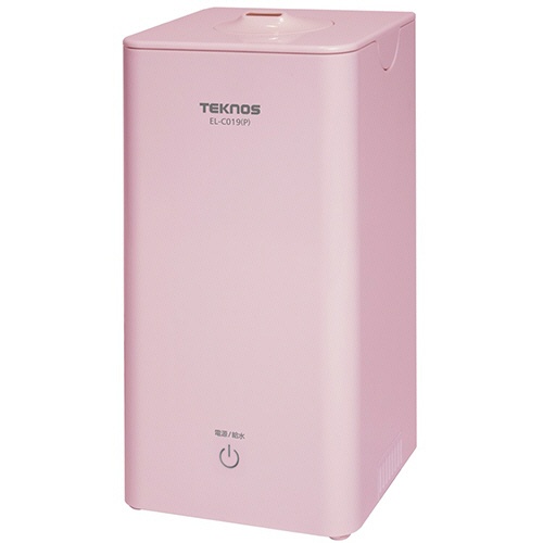 千住　ＴＥＫＮＯＳ　超音波加湿器　１．０Ｌ　ピンク　ＥＬ－Ｃ０１９（Ｐ）　１台1