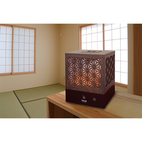 千住　ＴＥＫＮＯＳ　組子調　超音波加湿器　３．５Ｌ　木目ダークブラウン　ＥＬ－Ｃ３５Ｌ（ＤＢ）　１台4