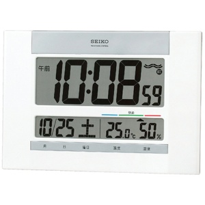 セイコー　快適度表示付　デジタル電波時計　ＳＱ４２９Ｗ　１台1