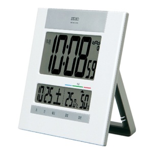 セイコー　快適度表示付　デジタル電波時計　ＳＱ４２９Ｗ　１台2