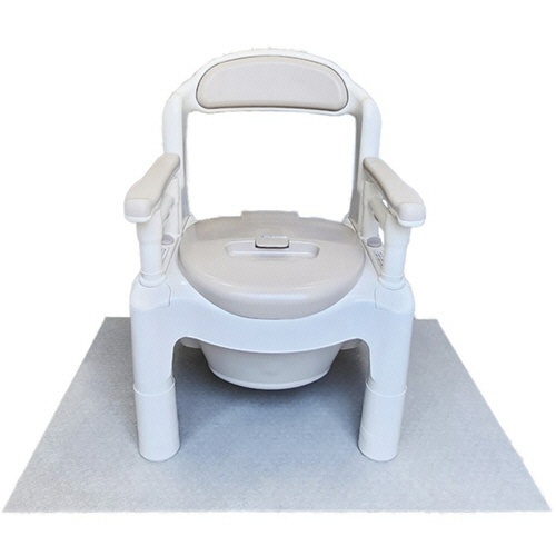 東京メディカル　ポータブルトイレ用マット　約１０００×７００ｍｍ　山葵色（わさび）　ＫＧ－１０７０　１パック（５枚）3