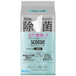 日本製紙クレシア　スコッティ　パーフェクトフィット　ウェットティシュー　除菌　アルコールタイプ　詰替用　１パック（１００枚）