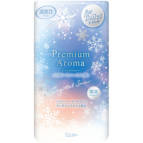エステー　トイレの消臭力　Ｐｒｅｍｉｕｍ　Ａｒｏｍａ　クリスタルスノー　４００ｍＬ　１個1