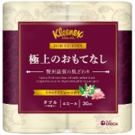 日本製紙クレシア　クリネックス　極上のおもてなし　ダブル　３０ｍ　１パック（４ロール）