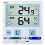 クレセル　デジタル温湿度計　ＣＲ－１１００Ｂ　１個