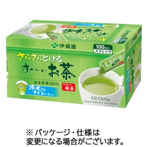 伊藤園　さらさらとける　おーいお茶抹茶入り緑茶 ステック　１箱（１００本）1