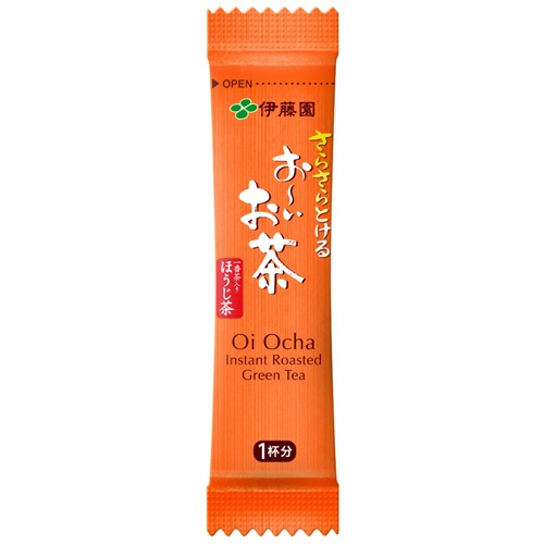伊藤園　さらさらとける　おーいお茶　ほうじ茶　ステック　１箱（１００本）2
