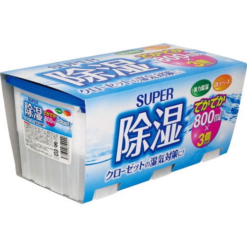 あらた　アドグッド　除湿剤　大容量　８００ｍＬ　１パック（３個）1