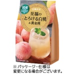 三井農林 日東紅茶 至福のとろける白桃&黄金桃 1パック(8本)