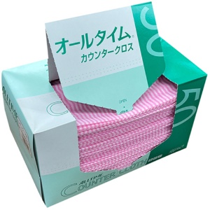 東京メディカル　カウンタークロス　レギュラー大判タイプ　ピンク　ＦＴ－１５１　１箱（５０枚）1