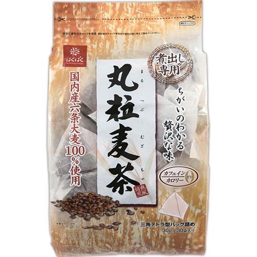 はくばく　丸粒麦茶　３０ｇ／バッグ　１袋（３０バッグ）1