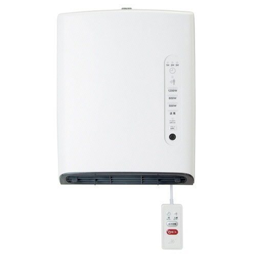 ＺＥＰＥＡＬ　人感センサー付脱衣所ヒーター　ホワイト　ＤＷＣ－Ａ１２０Ｐ－ＷＨ　１台1
